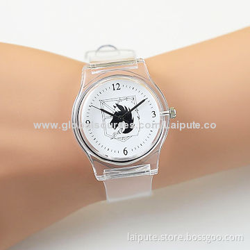 Plastic Wristwatch with Fashionable Design, OEM/ODM Orders Welcomed